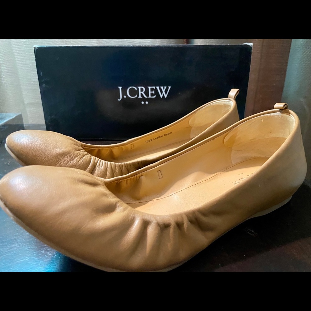 Anya Leather Ballet Flats